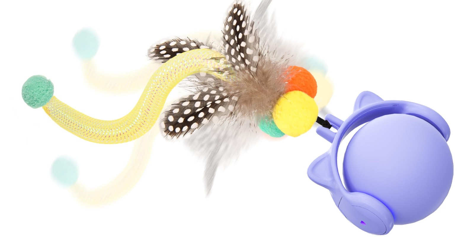 GoldenSun Cat Toys Interactive Cat Toys for Indoor Cats Adult Cat Ball Toy for