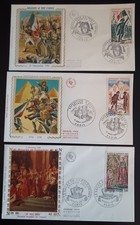 French Vintage First Day Covers. Lot Of 3. Napoleon & Egypt Expedition. 1970's. 