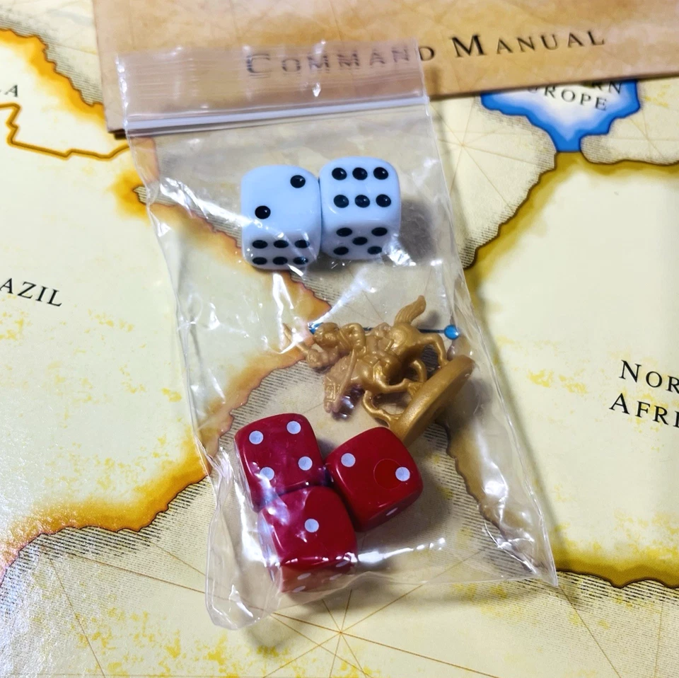 Risk Board Game Parker Bros 1996 The World Conquest Game Strategy 2-6 Players - Image 4 of 4