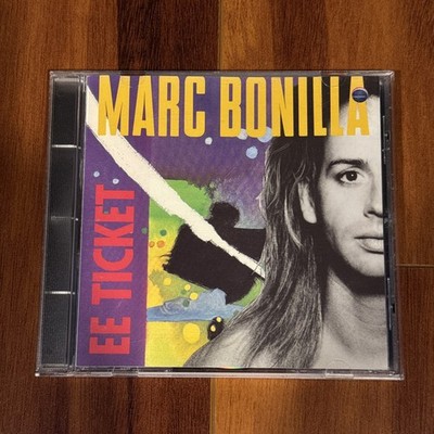 MARC BONILLA EE Ticket 1991 FIRST PRESS  CD Ronnie Montrose ELP Keith Emerson
