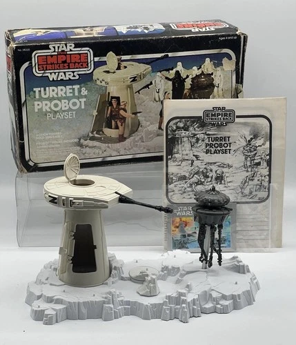 Turret and Probot 1982 Star Wars Kenner Boxed + Instructions & Collectors Case