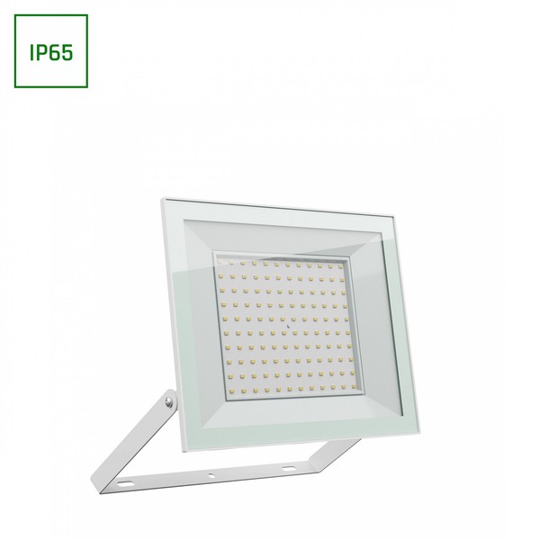 Led Noctis Lux 4 Fluter 100W Strahler 8700Lm 100° 230V Weiß IP65 IK07 Warm 3000K-image