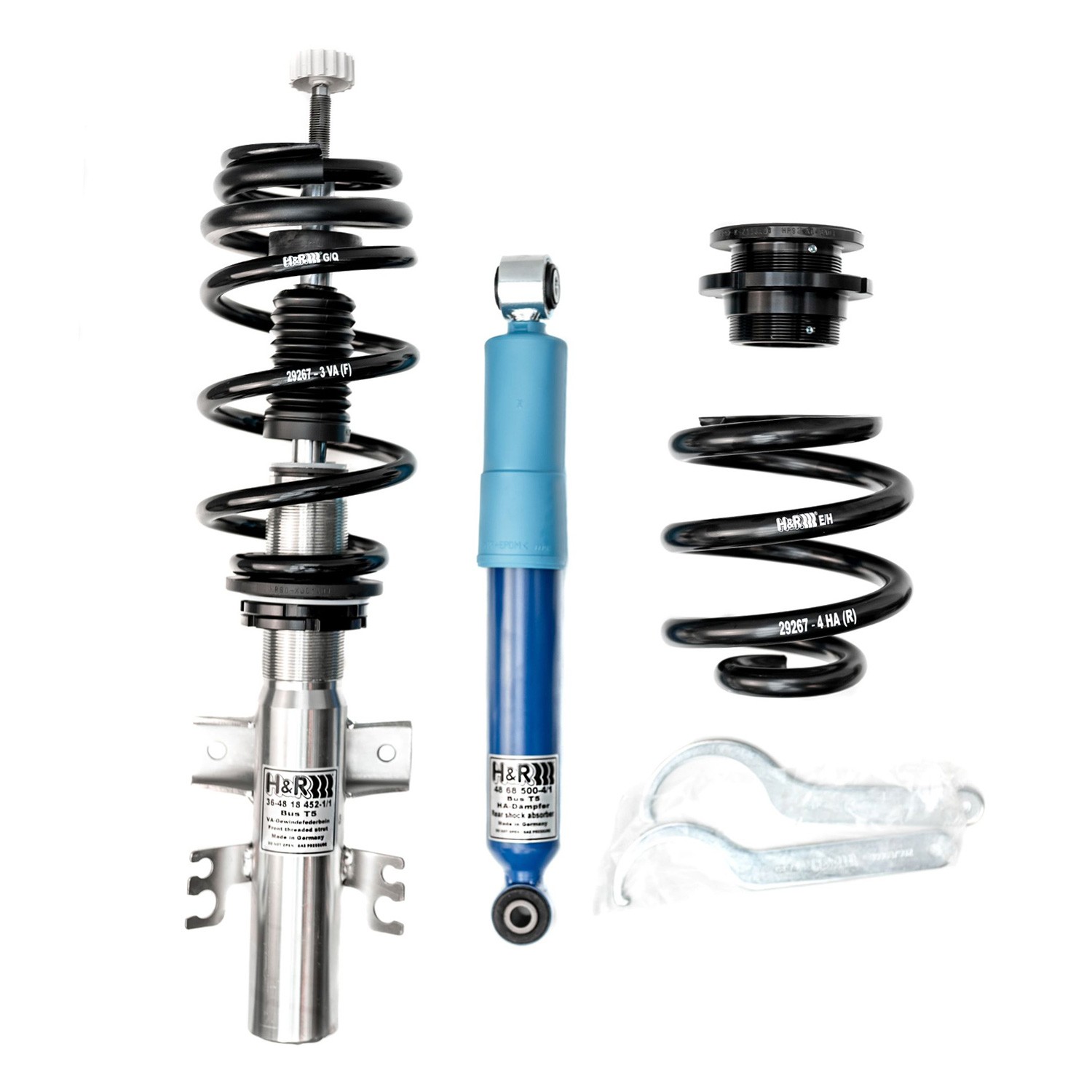 H&R Coilover Suspension Monotube 29267-5 for VW Caravelle Mk VI (SGF, SGM, SGN,