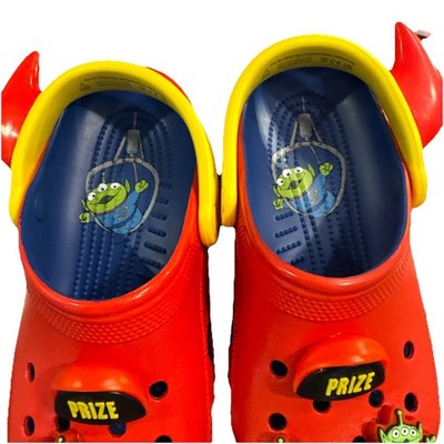 Disney Parks Toy Story Crocs Pizza Planet Light Up Size M6  display picture 3