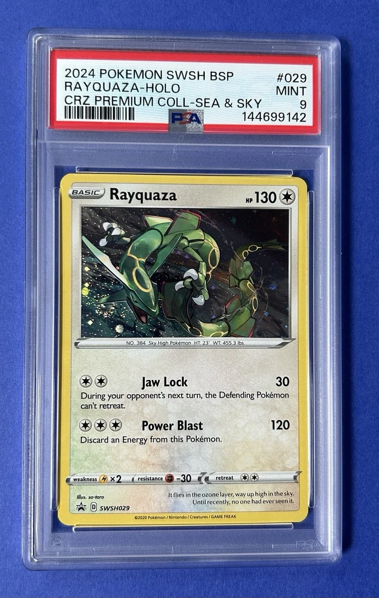 Rayquaza Pokémon TCG Professional Sports Authenticator (PSA) Grade
