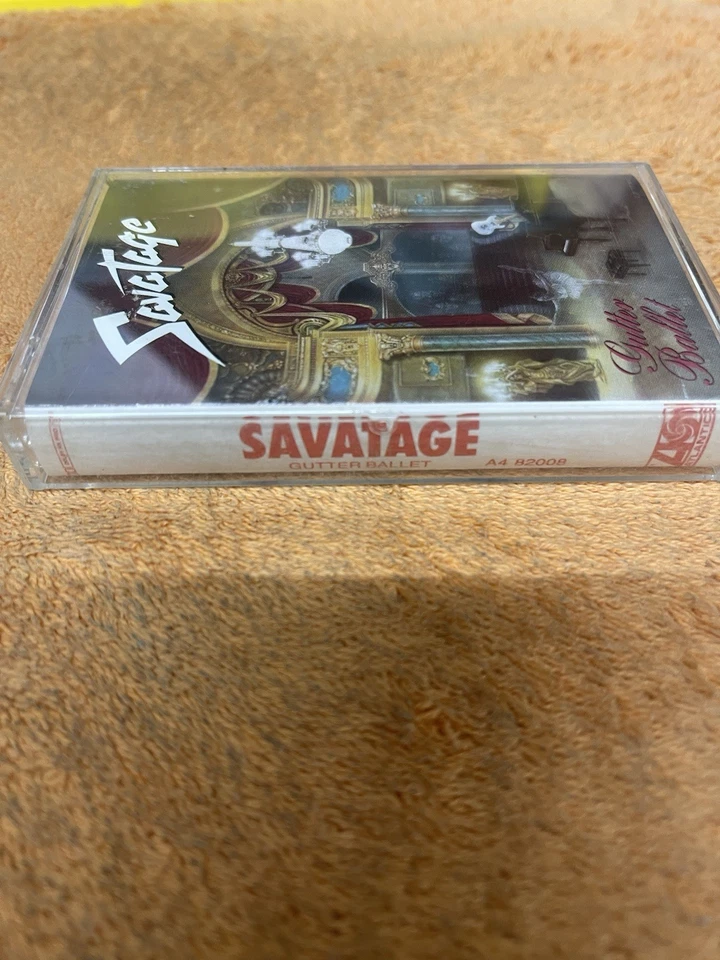 Savatage~Gutter Ballet Cassette~89 ATLANTIC~82008-4~SRC PRESSING~PLAYS EX~NM - Image 2 of 4