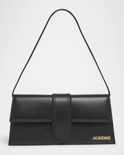        Authentic JACQUEMUS Le Bambino Long Shoulder Bag - Black w/ COA 