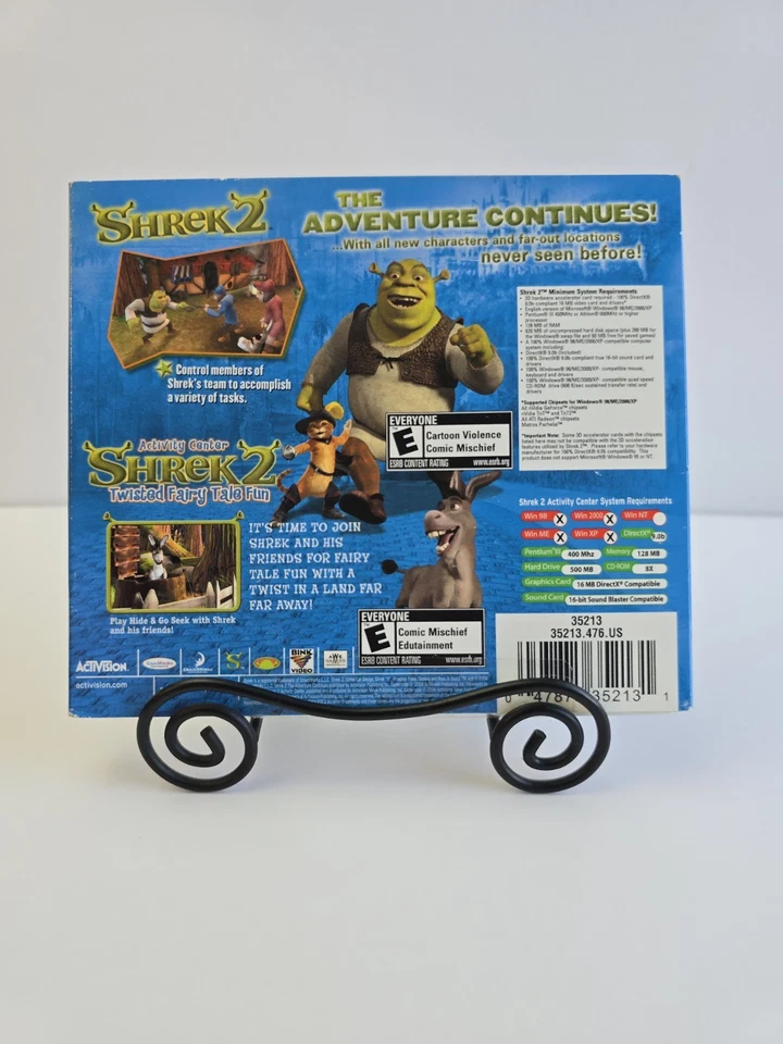 Shrek 2 Double Trouble (Shrek 2 + Shrek 2 Activity Center) - PC CD-ROM Software - Image 2 of 4