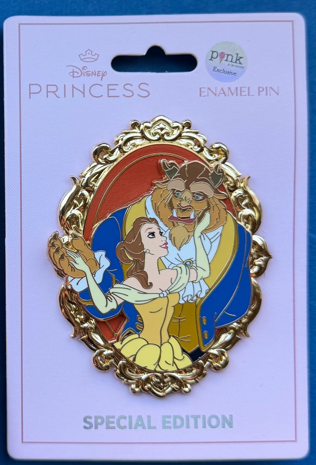 Disney Pin Pink a la Mode (PALM) Beauty and the Beast Belle Dancing LE 300