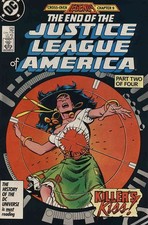 Justice League of America #259 VF; DC | Legends Cross-Over 9 - w/Bag+Board