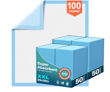 AAY Disposable Bed Pads 30x36 100Ct Super Absorbent Leakproof