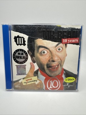 Rowan Atkinson - Mr. Bean 10 Years CD 2001 2-Disc Comedy - Malaysia Import