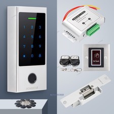 HOMSECUR IP66 APP WIFI RFID Access Control Set NO Strike Lock
