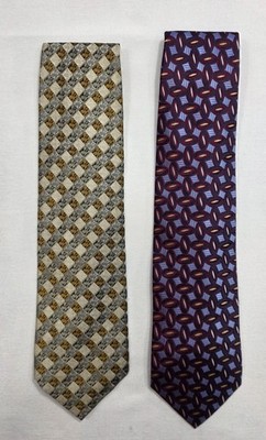 Audrey Buckner / Andrew Wong Men s ties. Lot of 2