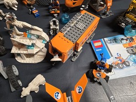 LEGO CITY Huge Lot Arctic Base Camp, Multiple Sets Complete
