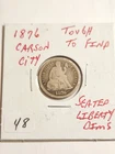 1876 CC Tough Key To Find Seated Liberty Dime Rare