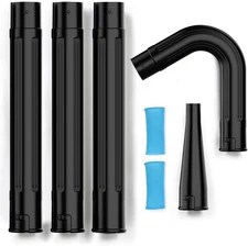Universal 2.5" Gutter Cleaning Kit - Vacuum & Blower Nozzles + Wands ‎DKWYX-2