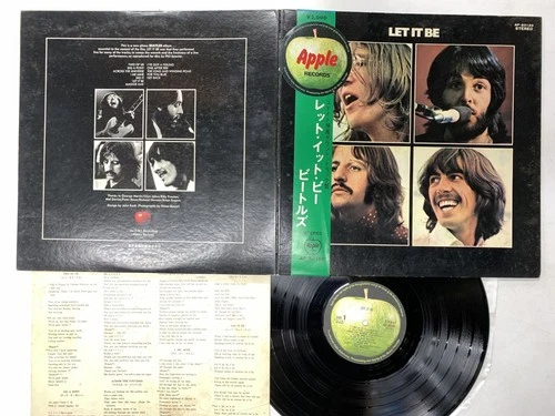The Beatles Let It Be Japan LP OBI [91450ER]