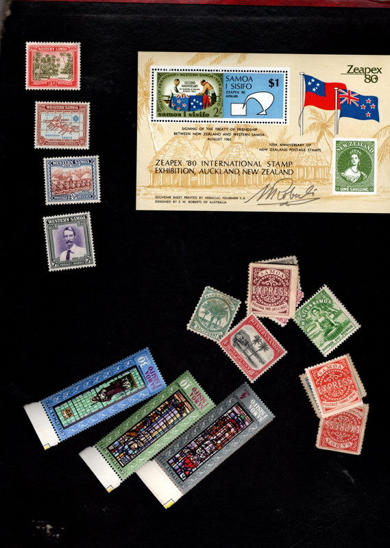 Samoa sc#181-4 (1939) Complete MNG + Nice lot