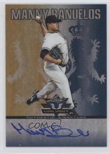 2011 Leaf Valiant Blue 4/99 Manny Banuelos #VA-MB2 Auto 0p8