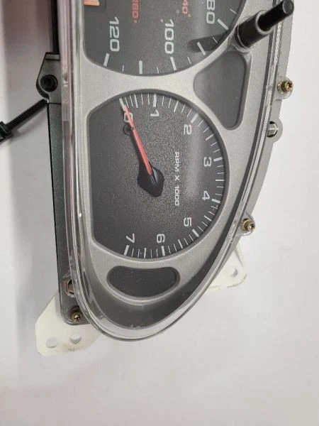 99 FORD TAURUS SPEEDOMETER CLUSTER MPH EXC SHO 120 MPH - Image 4 of 4