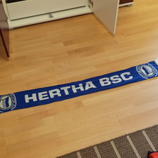 Hertha BSC Fußball-Fanschal „HERTHA BSC“ / „OLYMPIASTADION“ blau-weiß