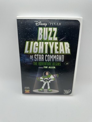 Buzz Lightyear Star Command The Adventure Begins DVD Tim Allen Disney NTSC Color
