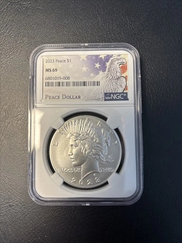 2023 Peace Silver Dollar $1 NGC MS69