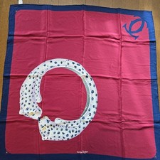 Foulard Cartier Panthere en soie 31,1 inutilisé dans un luxe authentique...