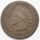 1883 Indian Head Penny Cent Good (G)
