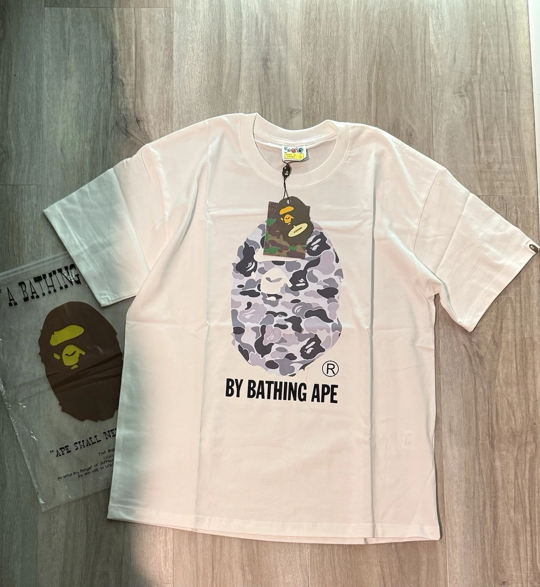 A Bathing Ape Gray Shirts for Men for sale | eBay