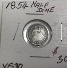 1854,1872,1856,1854 Seated Liberty Half Dime USA  Nice Coins. 4 Coins — photo 1