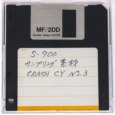 S-900             Crash Cy No.3 Akai S900 Format Floppy Disk