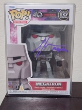 Signed JASON MARNOCHA Megatron Transformers  Combiner Wars Autograph OCCM COA