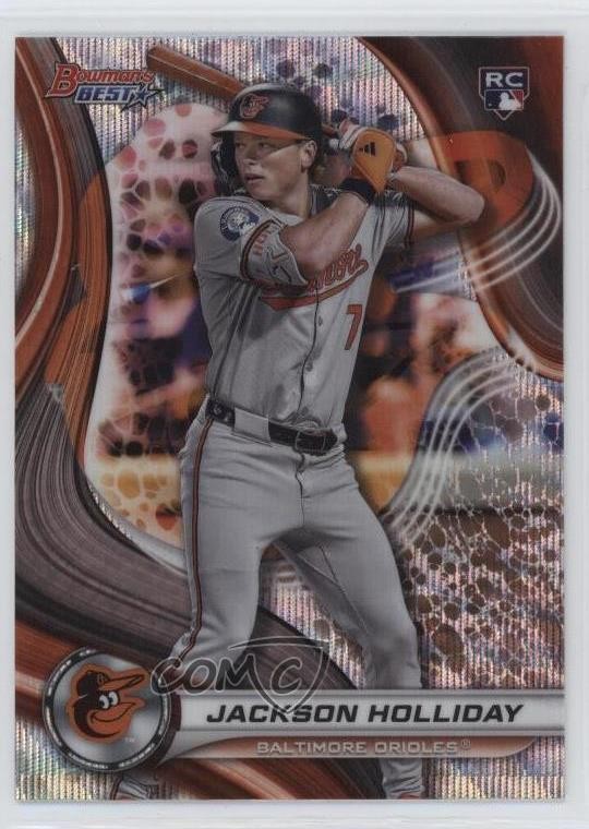 2024 Bowman's Best Wave Refractor Jackson Holliday #13 0zu6