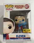 Funko Pop Eleven #827 Stranger Things Signed Millie Bobby Brown Beckett