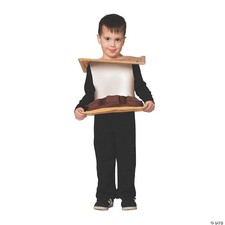 S'MORES CHILD COSTUME 3T-4T - Halloween Costume Cosplay  Party Outfit For Kids