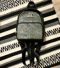 Steve Madden Women s Black/Silver Rhinestone ...