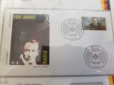 RFN ETSB 1995 / 21 ARKUSZY KOLEKCJONERSKICH PIERWSZEGO DNIA OBIEGU + radio FDC