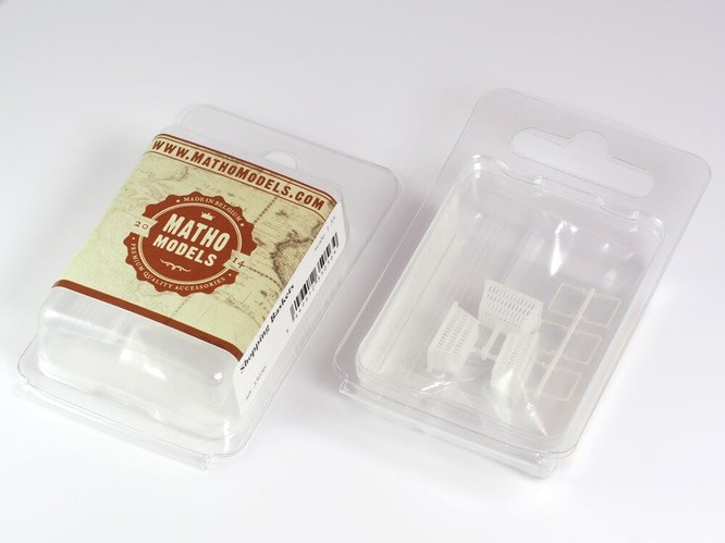 Matho Models 35056 - 1:35 Shopping Baskets - New