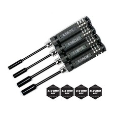 RCE7220 Metric Nut Driver Set w/ Black Handles (4pc)