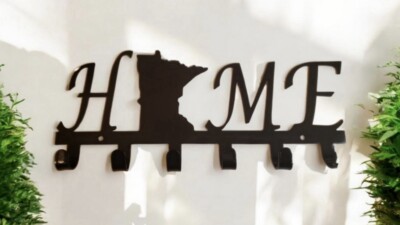 Plasma Key Rack Plasma cut key rack. Any state. Homemade. 14 gauge metal. 12