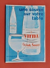 VITTEL Vosges Usine embouteillage Grande Source Hépar Eau Minérale Rare Et. NEUF