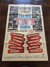 1966 THE BIG TNT SHOW Original One Sheet Poster AIP ROCK N ROLL MUSIC DOC