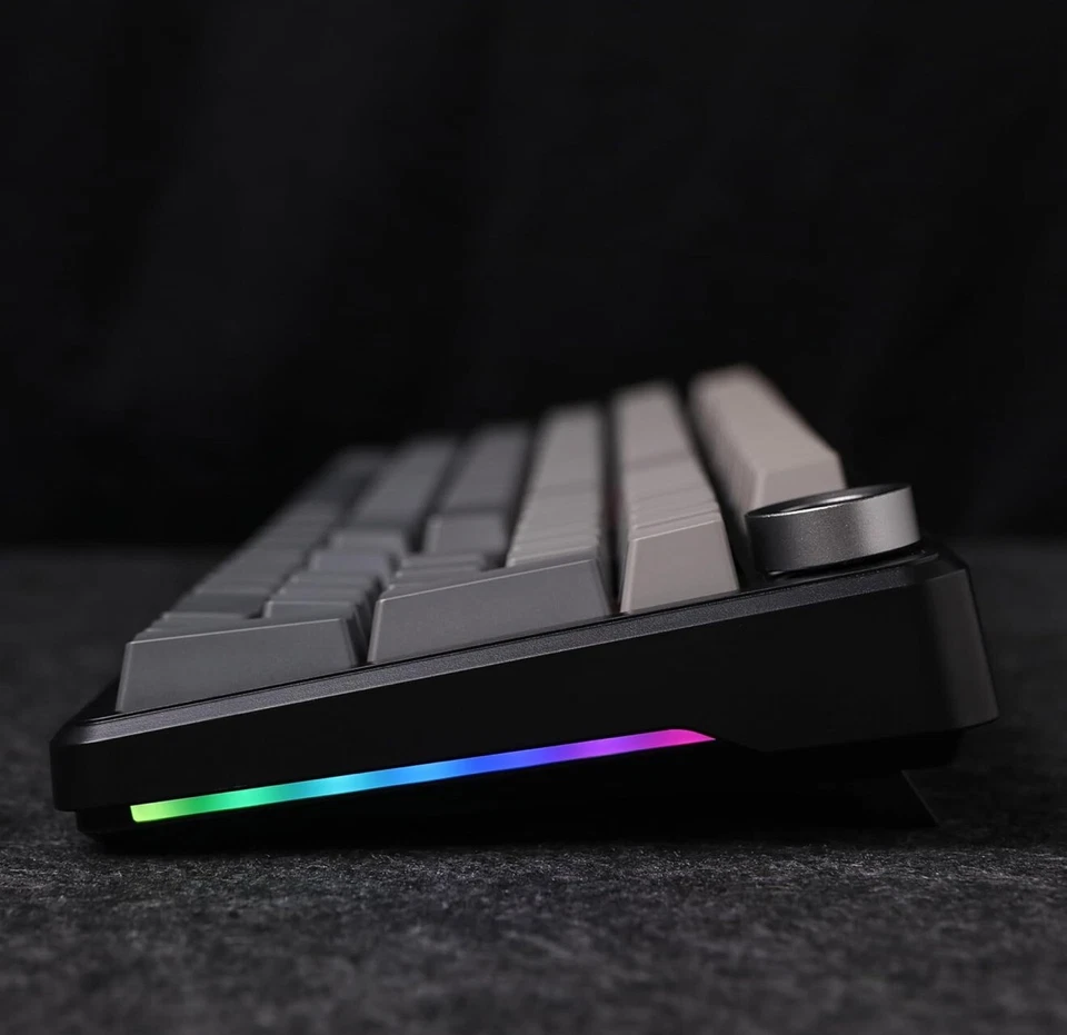 EPOMAKER X Aula F108 PRO Wireless Gaming Keyboard with Screen(Black Gradient) - Image 2 of 4