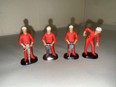 Britains Autoway Workman Figur Kango Ground Ram Top Zustand V Selten 1:32