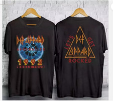 Vintage 1992 Def Leppard Concert Adrenalize 1992 World Tour T-shirt, size S-5XL.