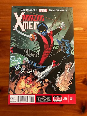 Amazing X-men #1 vol. 2 signed by Ed McGuinness