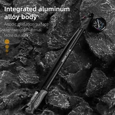 WEST BIKING High Pressure 300 PSI Bike Bicycle Fork Shock Suspension Air Pump