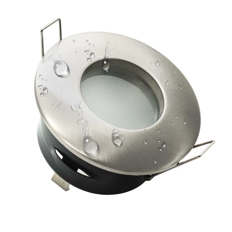 Faretto led Cromoterapia da incasso Kit 3 Faretti LED RGB+W impermeabile doccia - Immagine 3 di 4